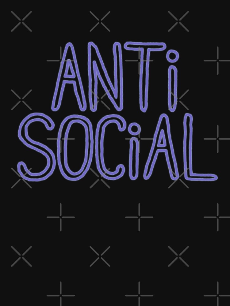 Anti Social by kitschandkawaii