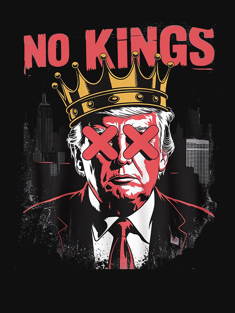 No Kings Political Statement by Nekusa