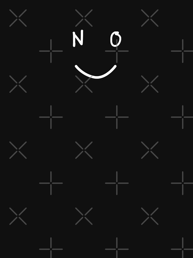 NO Minimalist Typography Statement Design by CreareAT