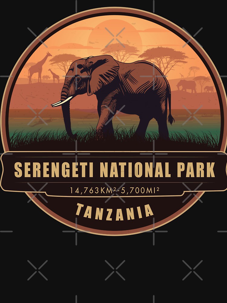 Serengeti National Park Sunset Wildlife by Vale150
