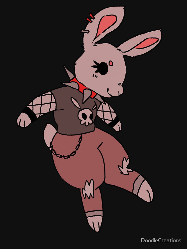 Punk bunny by DoodleCreations