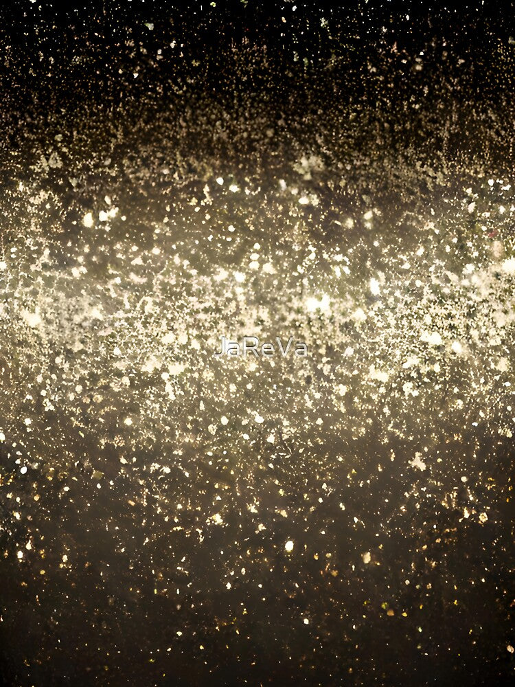 Printed image of golden glitter and sequins v4 by JaReVa
