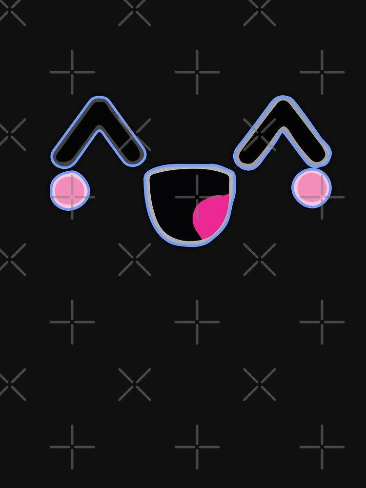 Kawaii cute raised eye happy face by Kam-designs