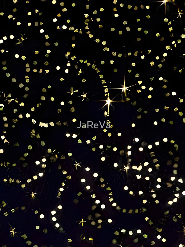 Printed image of golden glitter and sequins v5 by JaReVa