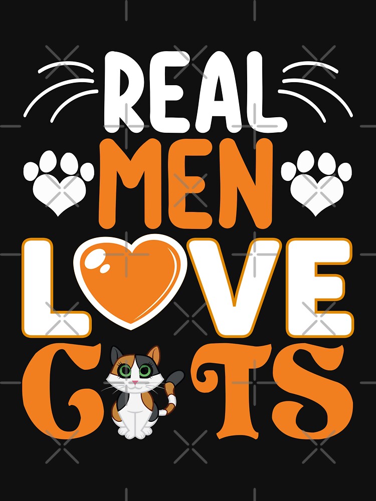 Real Men Love Cats by 808Designs