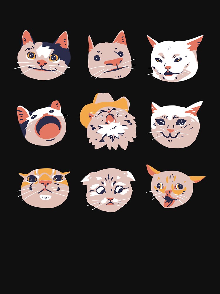 Meme Cat Grid by oddtreesea