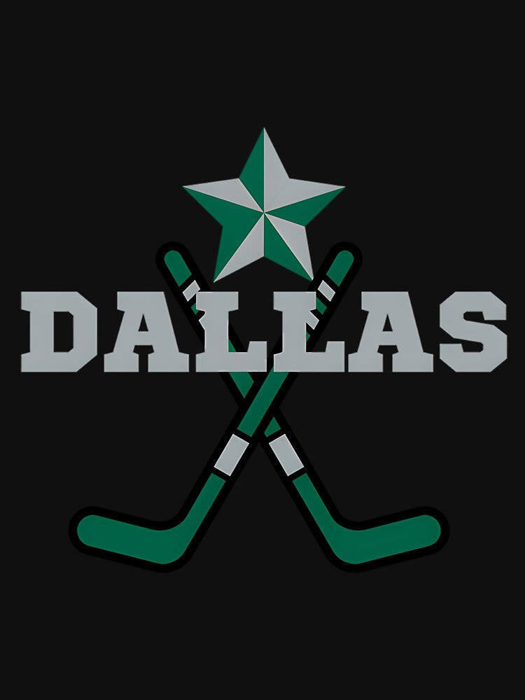 Dallas Sports Ice Hockey Team Athletic Novelty by DerekSgro