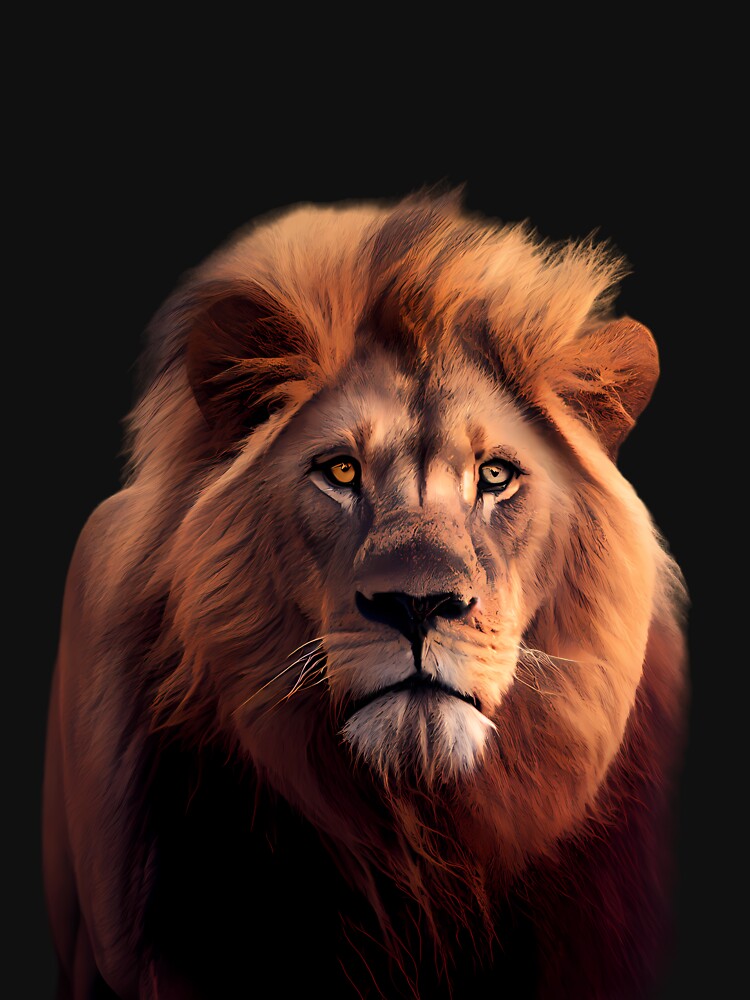 Male Lion: Hyper-realistic by MTJ-Mushrooms
