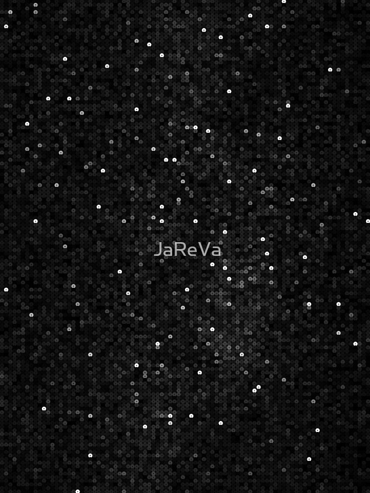 Printed image of black sequins v2 by JaReVa