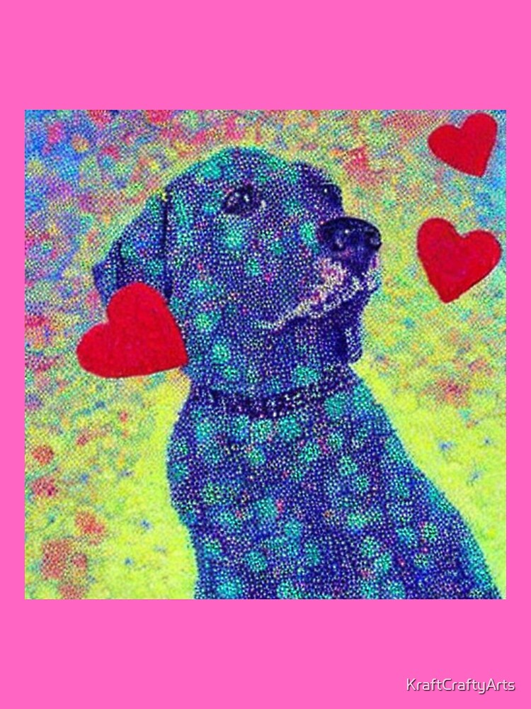 My Dog Is My Valentine by KraftCraftyArts