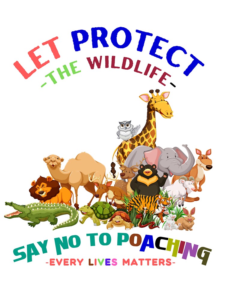 SAVE THE WILDLIFE by Chrisblazestore