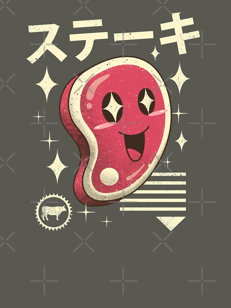 Kawaii Steak by vincenttrinidad
