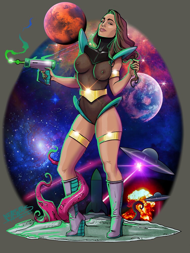 Space Babe by seeartworks