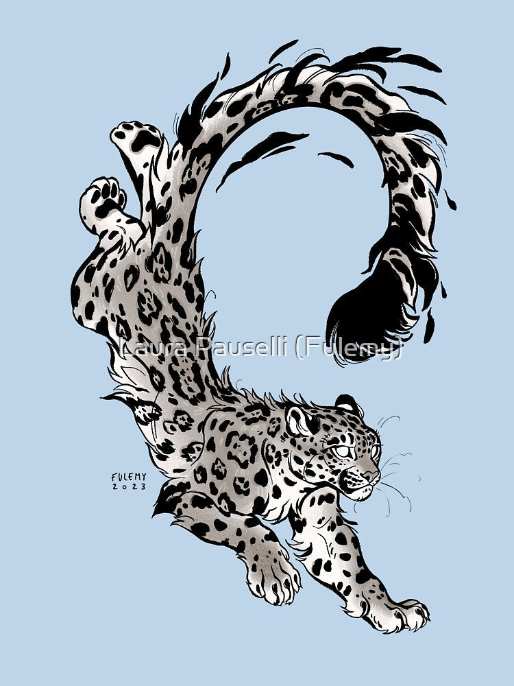 Snow Leopard by Laura Pauselli