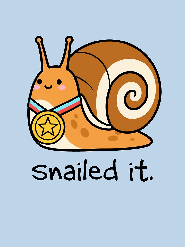 Snailed It (orange) by ShirtsTrending