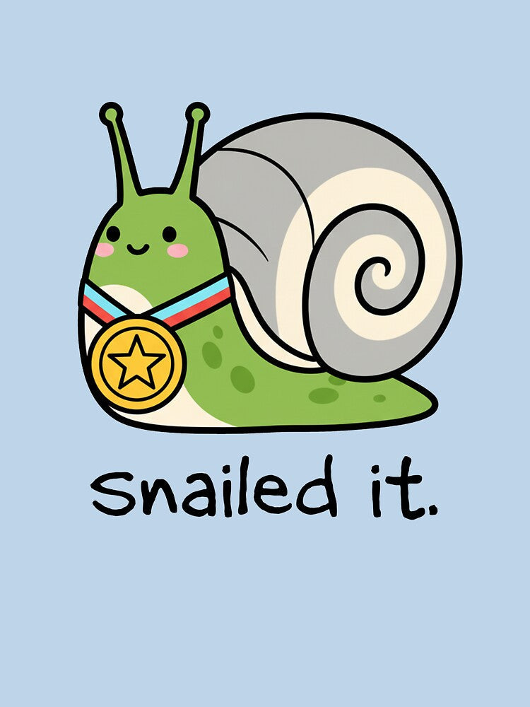 Snailed It Shirt (green) by ShirtsTrending