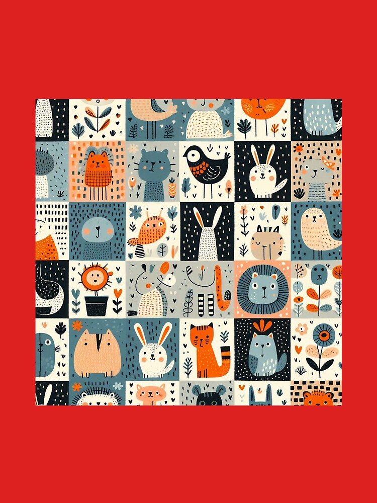 Let wildlife roam free on seamless, hand-drawn landscapes by Vanich-Panich