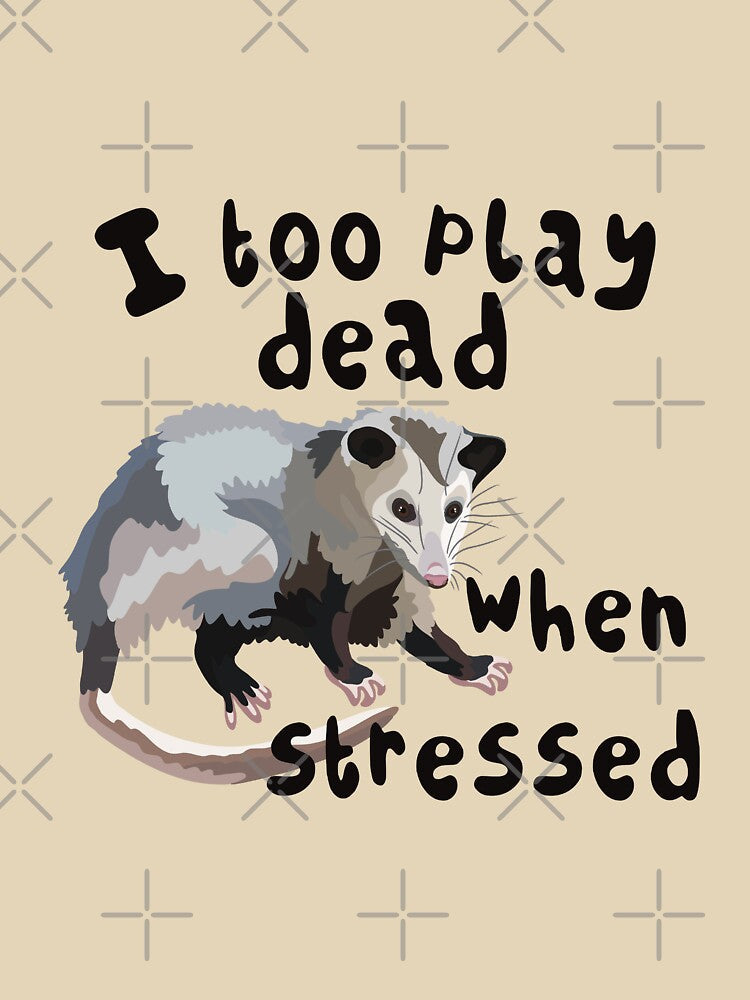 O is for Opossum, Opossum | Wildlife & Animal Lover Design by PrettylittlepastelUk