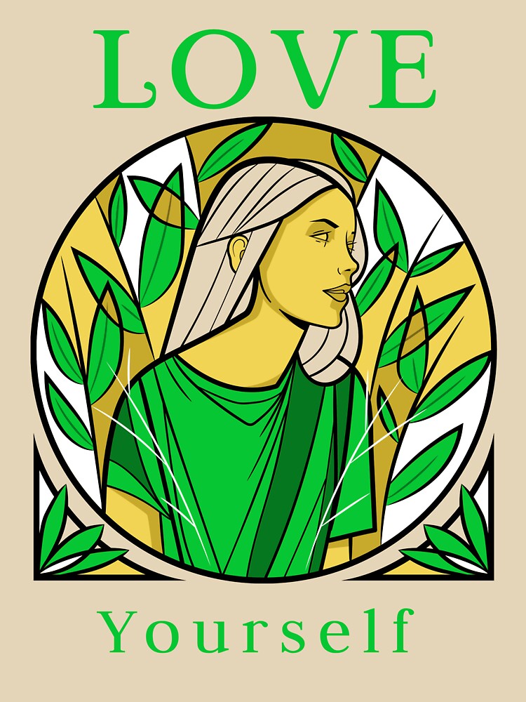 Love yourself motivation design by sreckov-desig