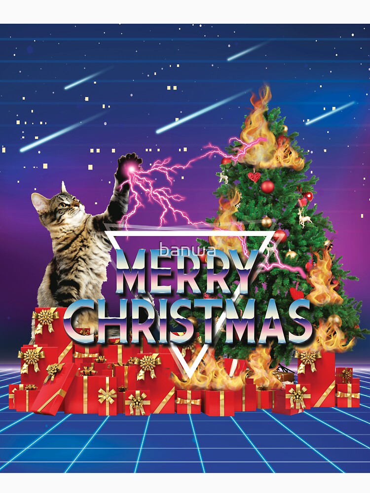 Space Cat The Laser Kitten Conquers Christmas by banwa