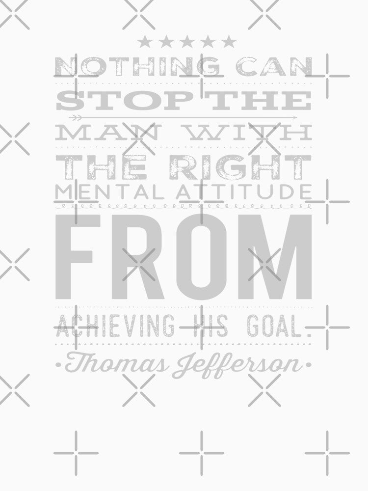 Nothing Can Stop The Man With The Right Mental Attitude by madtoyman