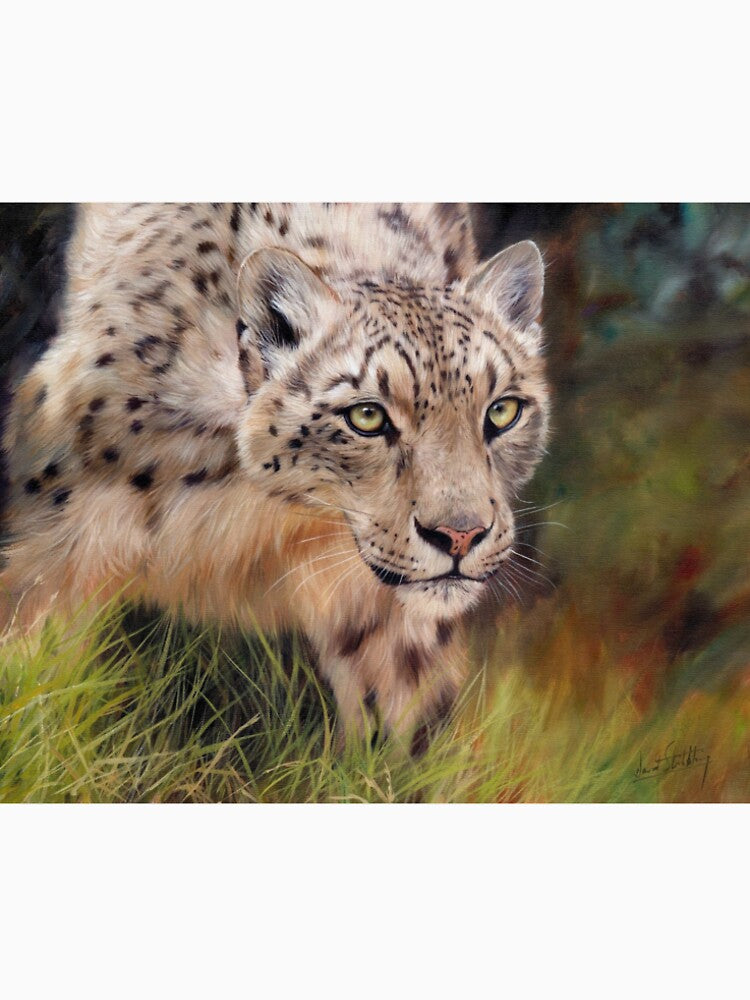 Snow Leopard by David Stribbling