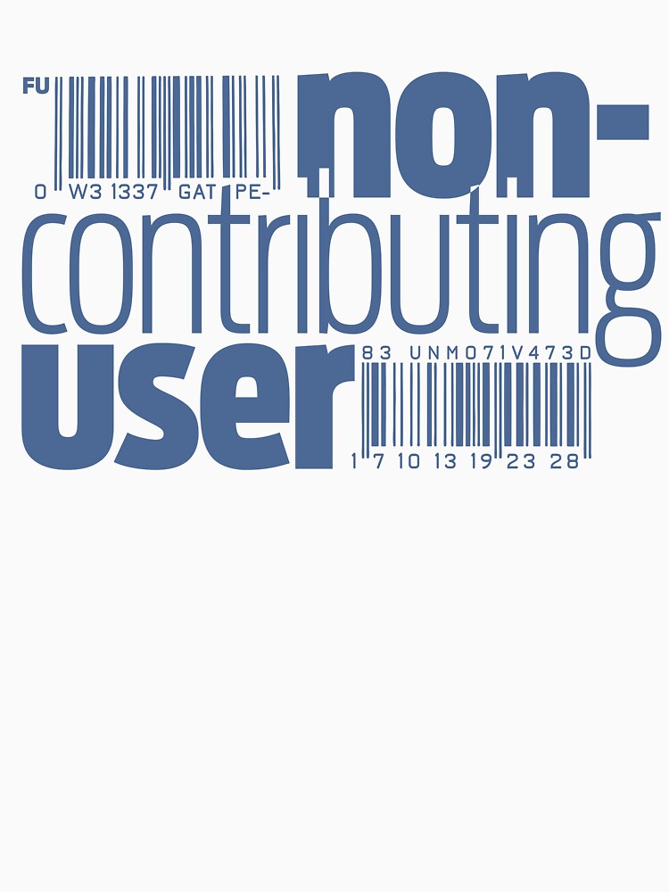Non-contributing user by wwjane