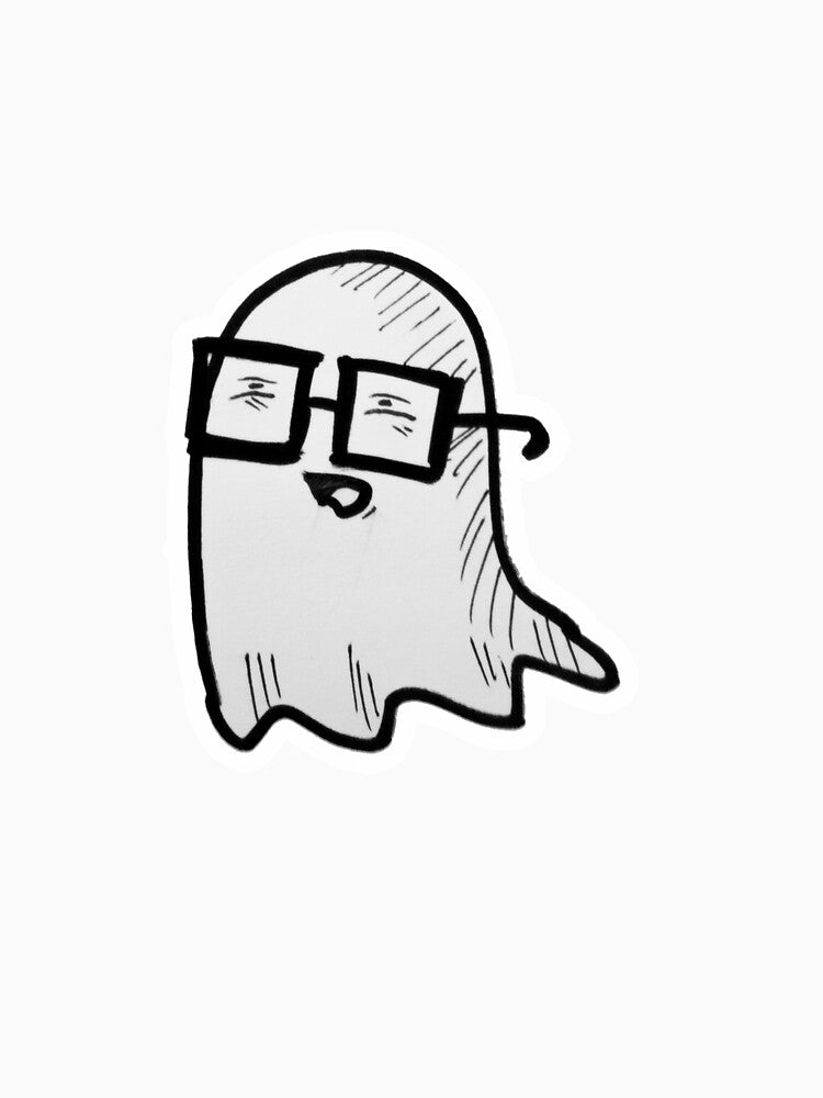 Friendly Ghost Nerd by corbcorbcorb