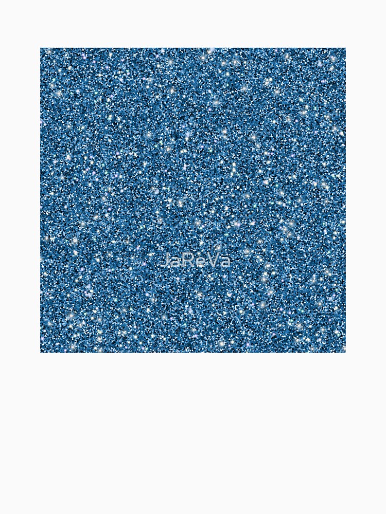 Printed image of sparkling blue glitter v23 by JaReVa