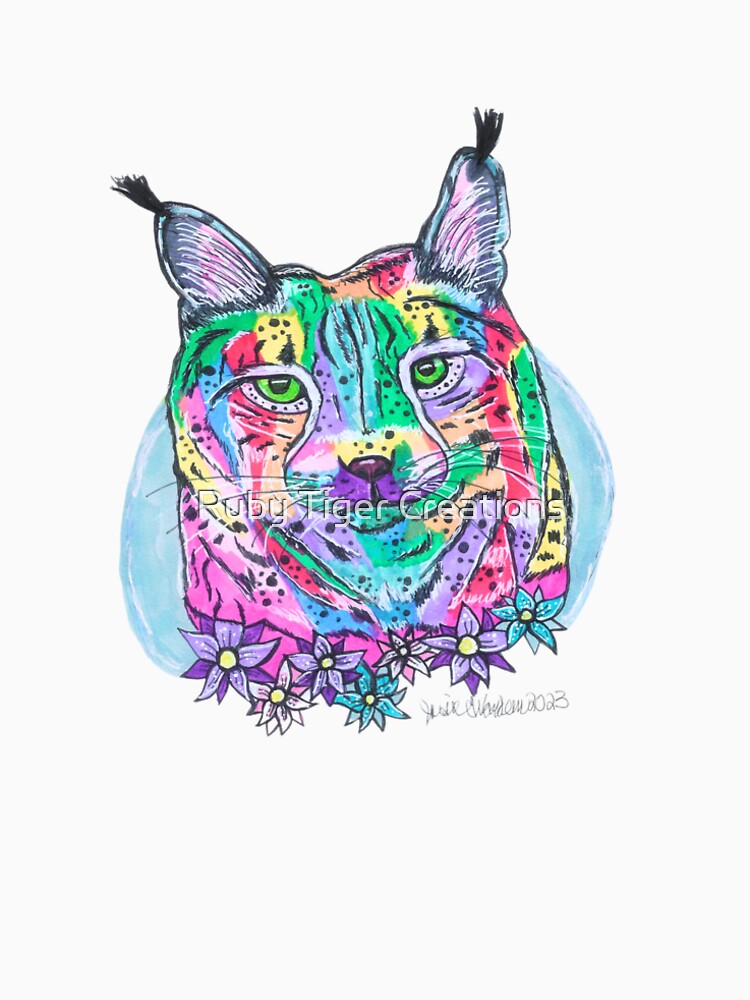 Rainbow Lynx by Ruby Tiger Creations