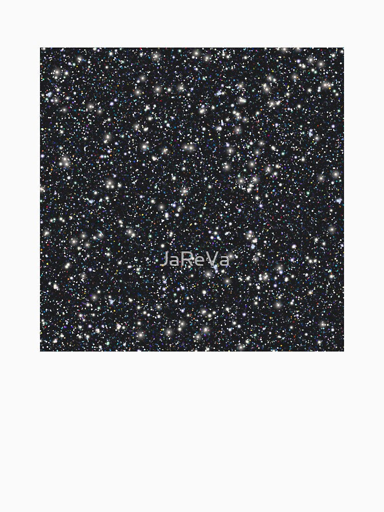 Printed image of sparkling black glitter v9 by JaReVa