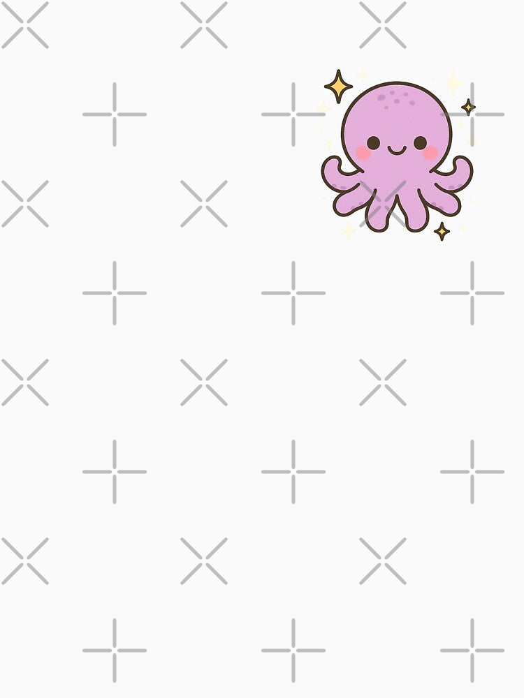 Sealife Kawaii Octopus ⭐ Cute Cartoon Ocean Animal Gift for Octopus Lovers by ChillTofu