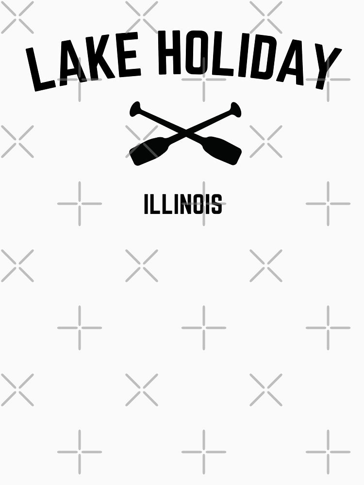 Lake Holiday Illinois by MoodyGoodsStudio
