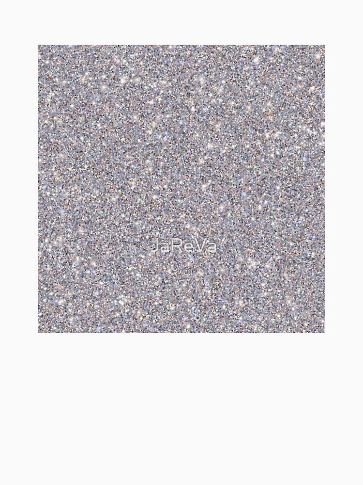Printed image of sparkling silver glitter v25 by JaReVa