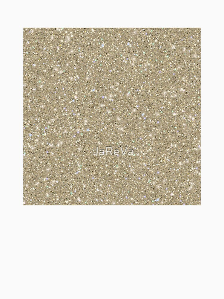 Printed image of sparkling golden glitter v14 by JaReVa