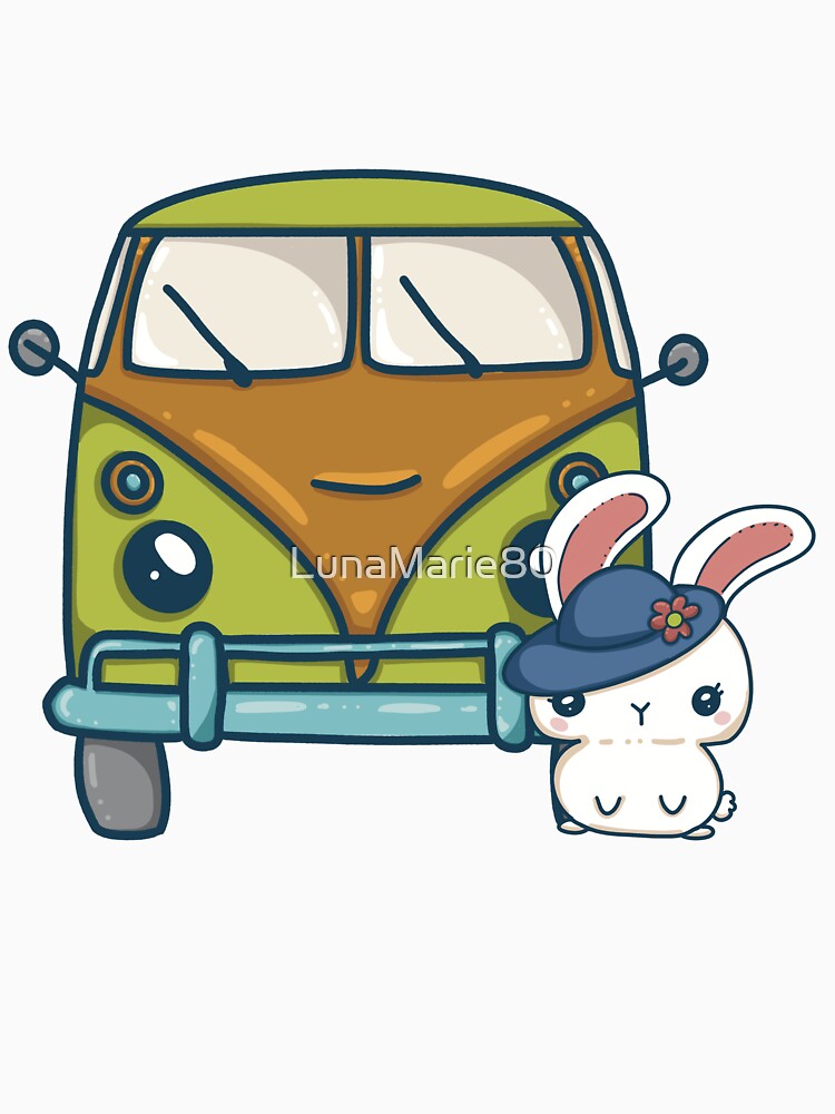 Kawaii Travel Bunny by LunaMarie80
