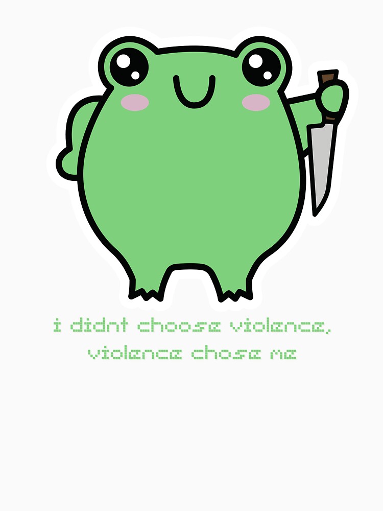 Chaos Frog Text Art by Arcane Orchid