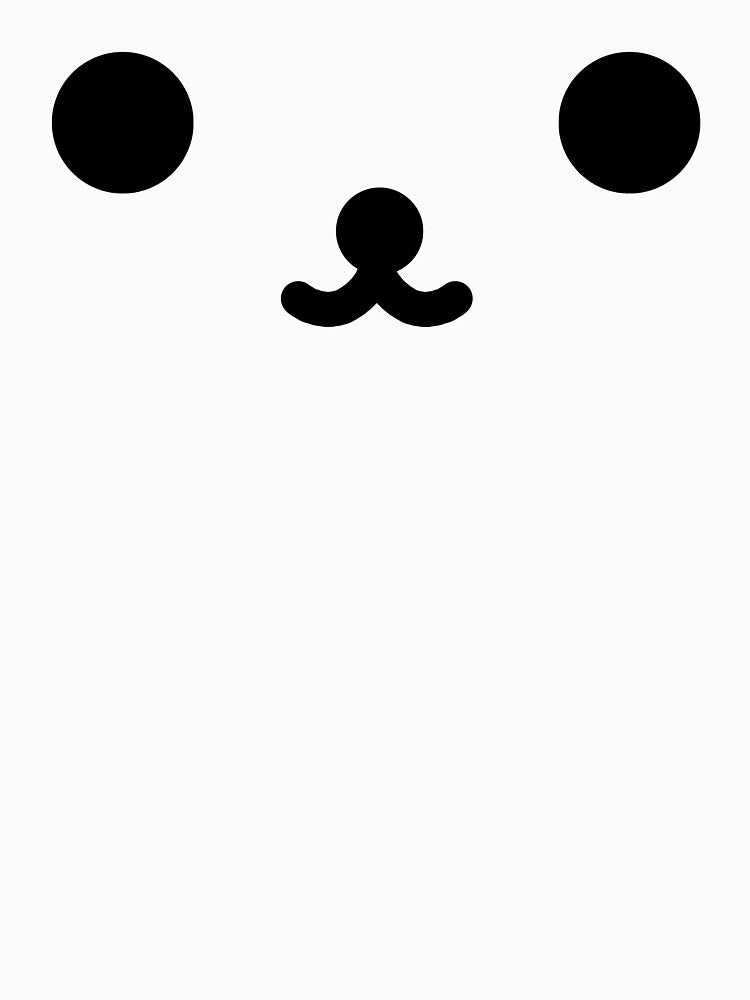 Kawaii Cute Minimalist Face by banditjoj