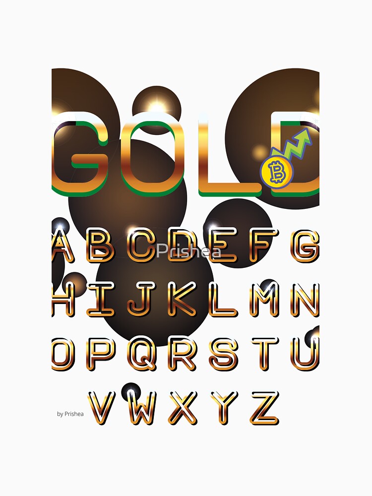 Elegant and simple Gold printed design by Prishea by Prishea