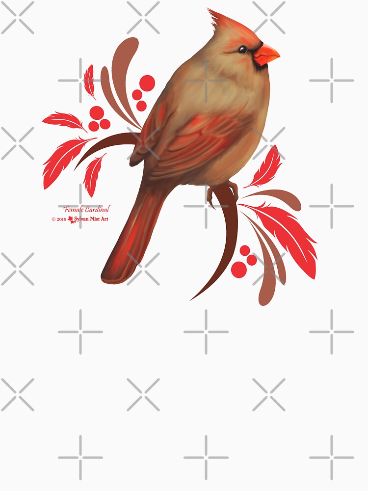 Female Cardinal by sylvanmist
