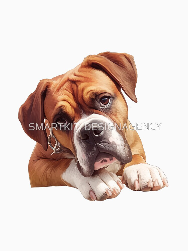 Cute Boxer dog by SMARTKIT  DESIGNAGENCY