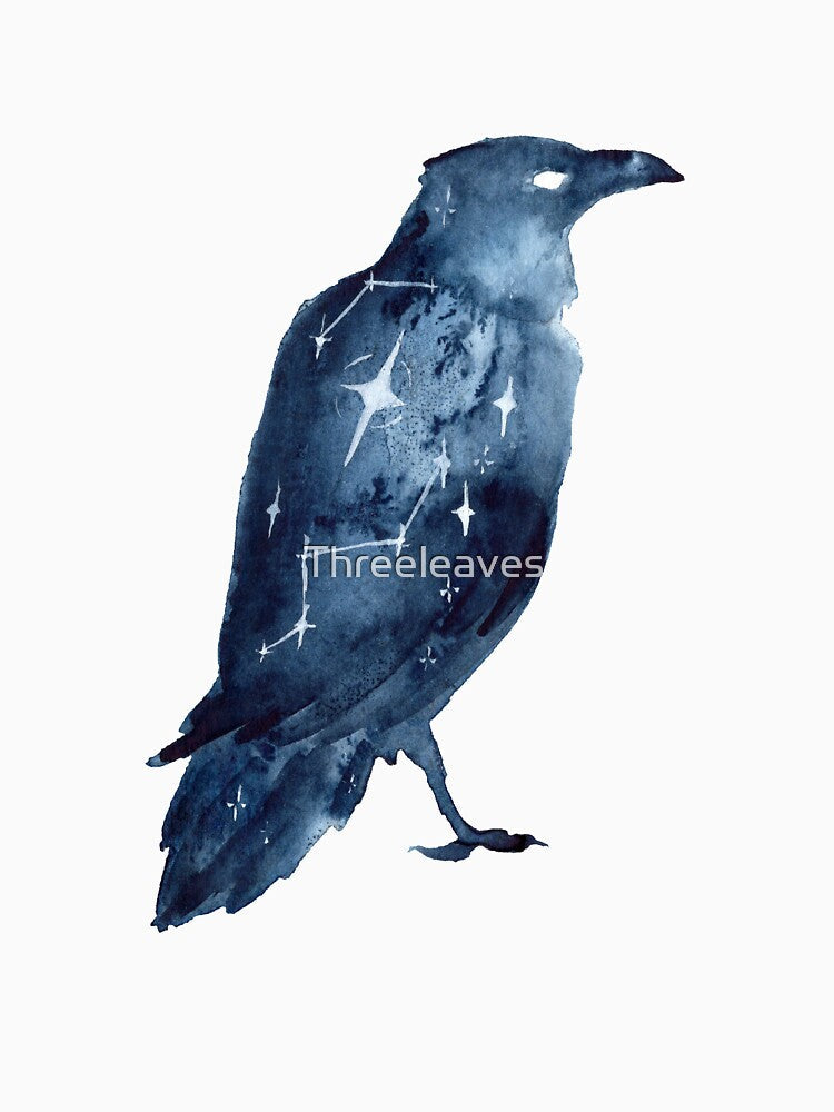 Starry Crow by Threeleaves
