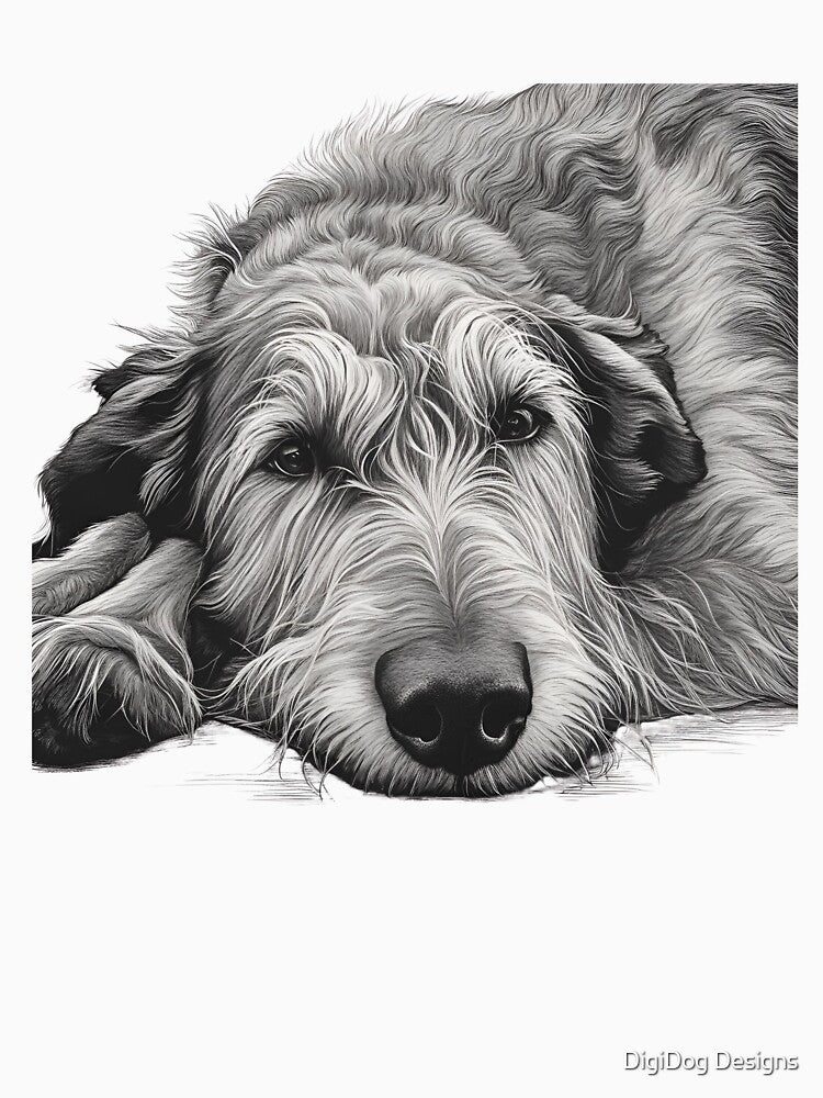 Nap Time Hound by DigiDog Designs