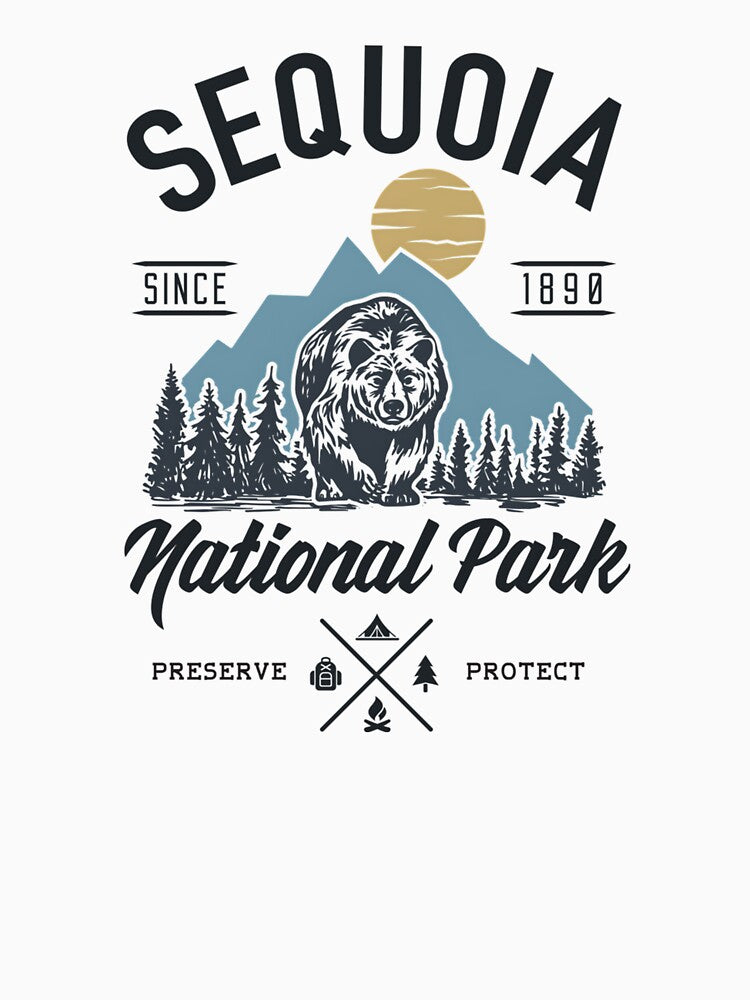 Sequoia National Park novelty hiking camping by Nikogol