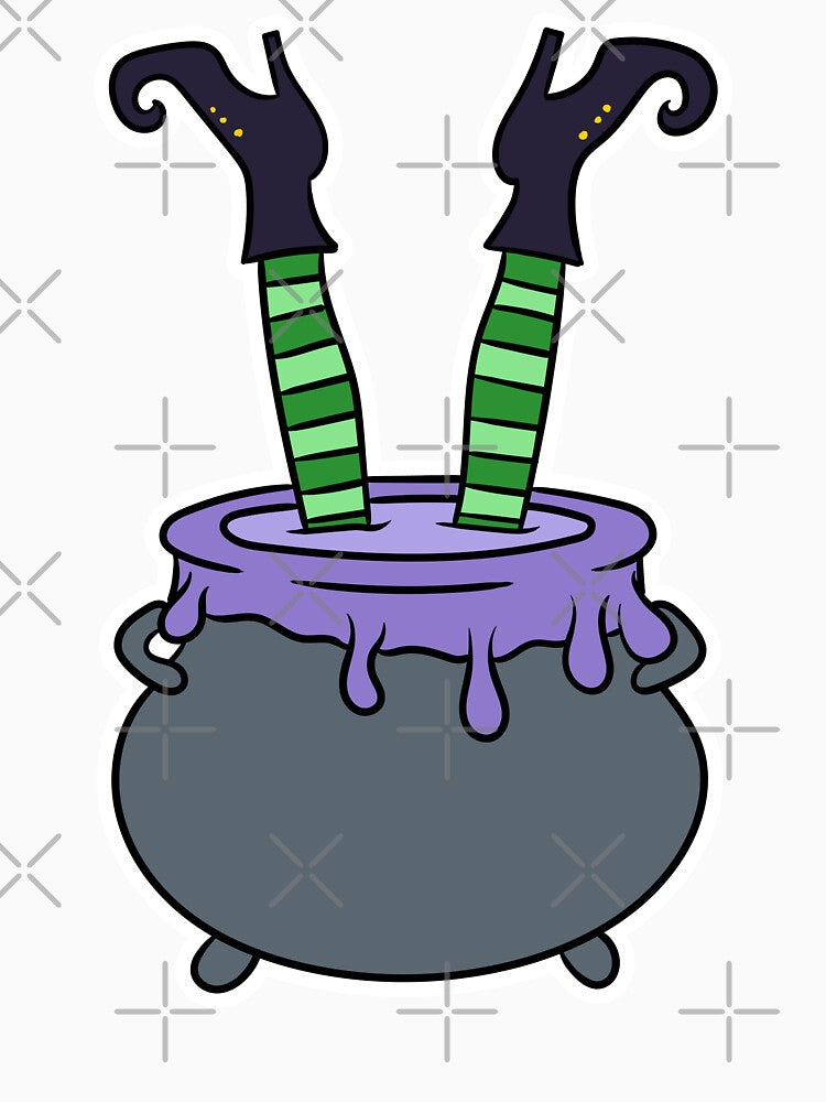 kawaii halloween cauldron by Raymi03