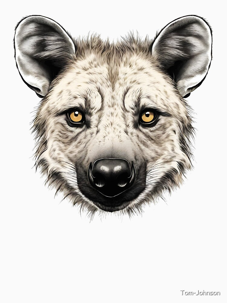Wild Hyena Portrait 4 by Tom-Johnson