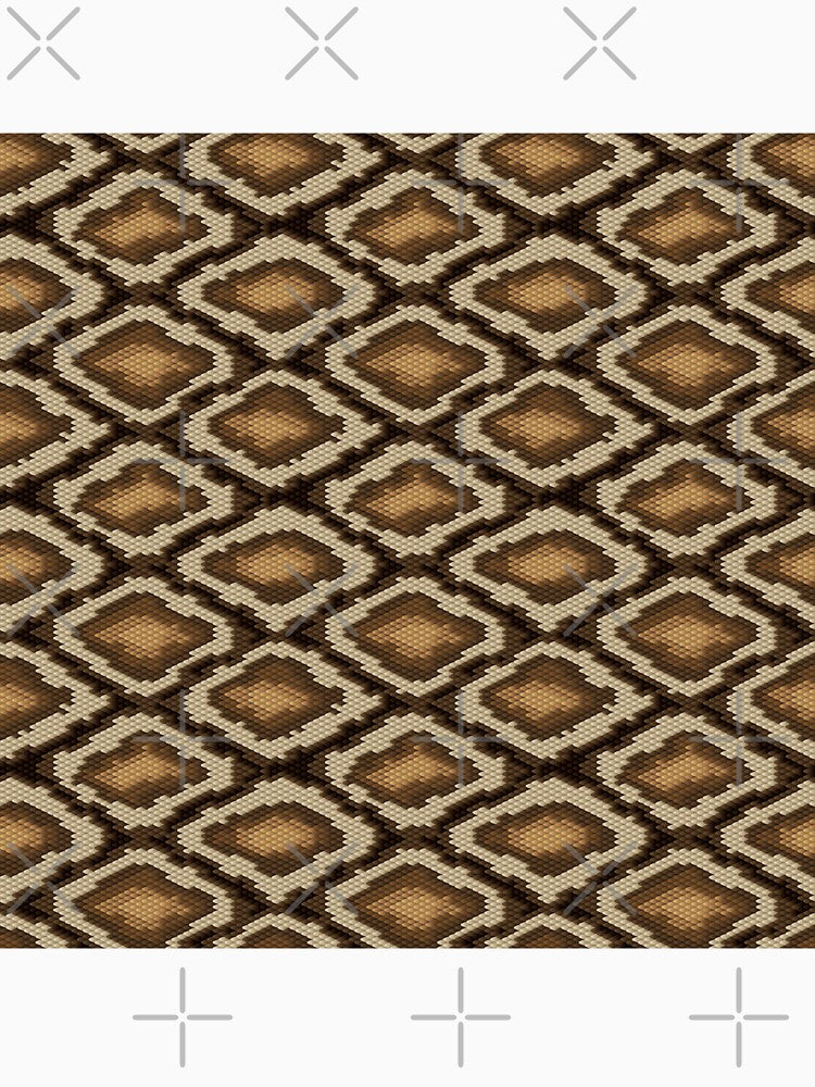 Brown Snake Skin Animal by iamdanry
