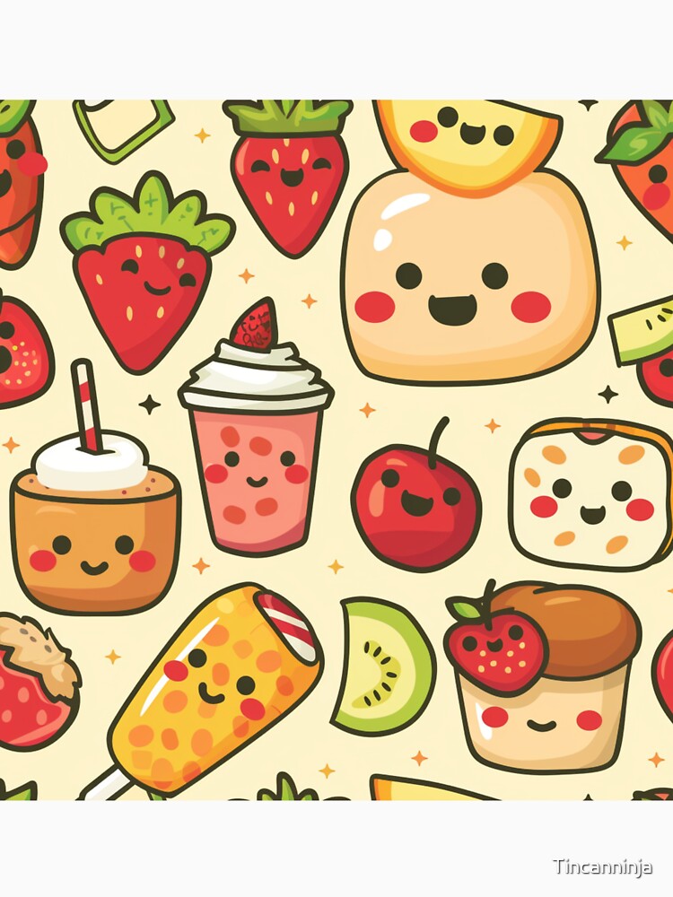 Kawaii Feast: Super Cute Food Friends for You! by Tincanninja