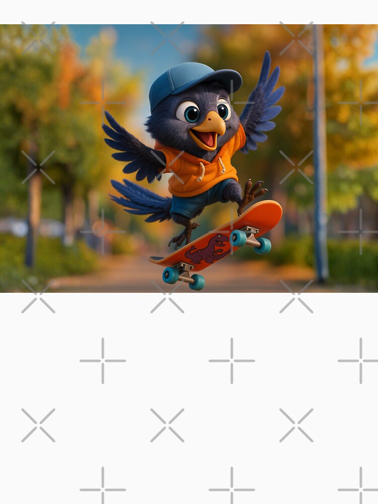 Skater Microraptor by Sillytoe