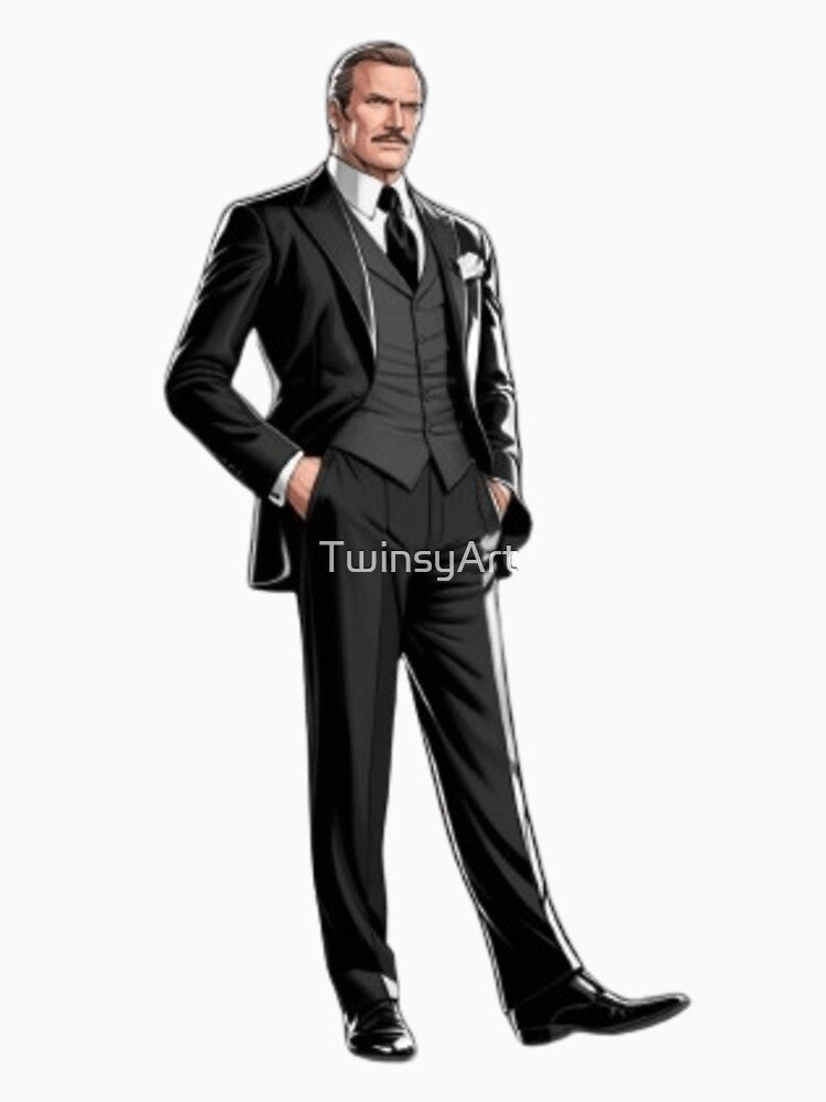 alfred pennyworth by TwinsyArt